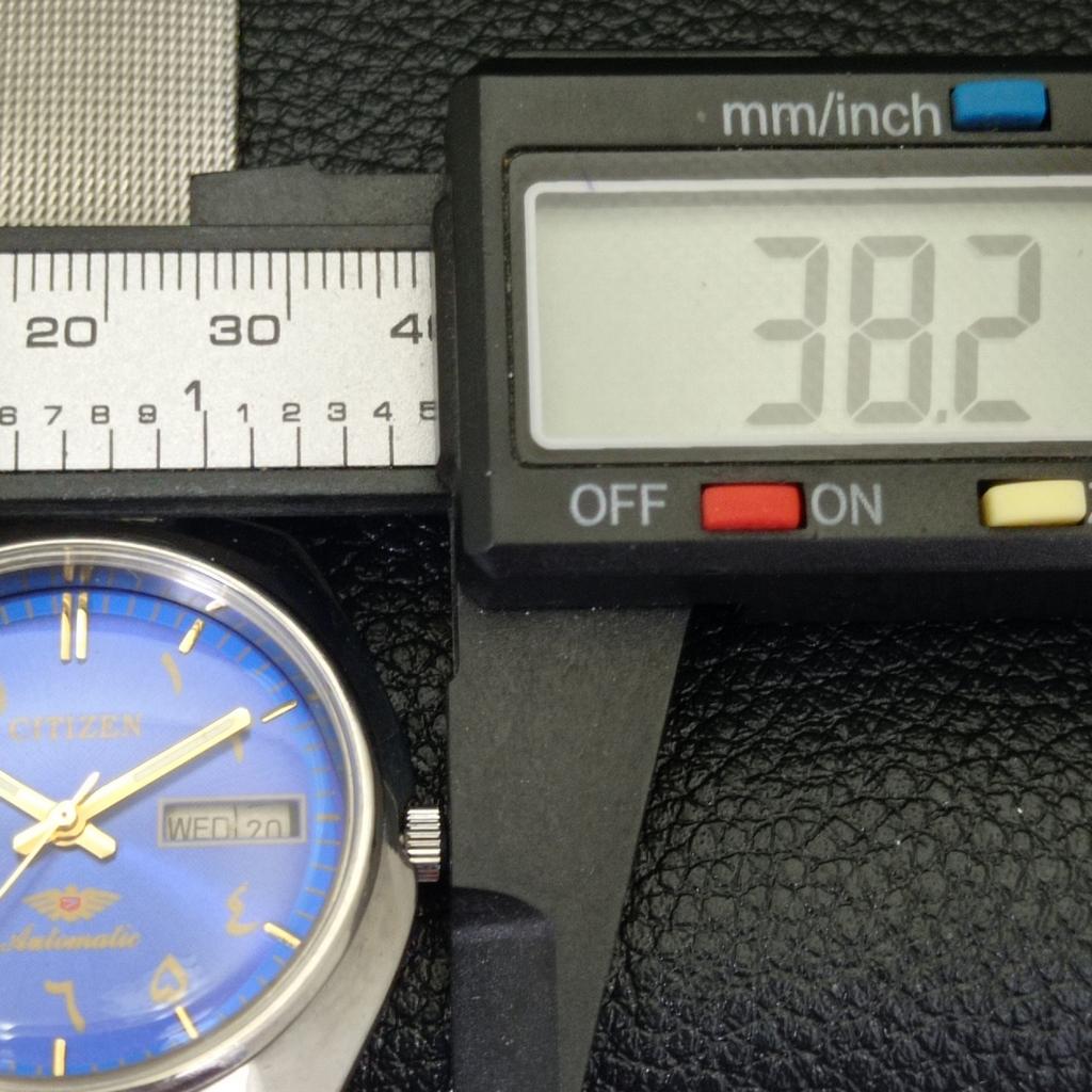 Б/У винтажные мужские часы Citizen Automatic 8200 из Японии с синим циферблатом в арабском стиле a434860-2 R123-a434860