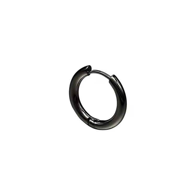 High-Quality Titanium Steel Round Ear Buckles - Non-Fading Japanese & Korean Style