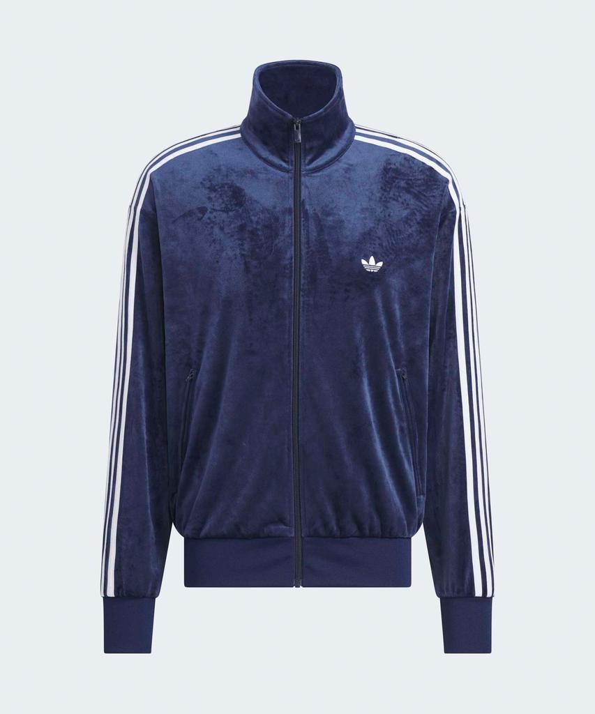adidas Велюровый спортивный топ Firebird - Ночной индиго / Kq5475