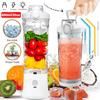 600ml Portable Blender 240W USB Rechargeable Electric Juicer with 6D Blades, BPA-Free, 4000mAh Lithium Battery, Quick Charge, Small Container for