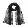 Lightweight Sunscreen Shawl Breathable Mesh Silk Scarf Elegant Lace Scarf  Spring