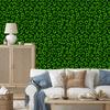 Bottle Green Leather Wallpaper for Living Room and Bedroom 50x1000