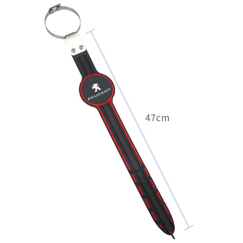 1Pcs car anti-static tape Accessories For Peugeot 208 308 206 307 207 3008 407 508 2008 5008 301 406 408 607 4008 Rifter RCZ 107