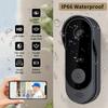 Tuya Smart Home Waterproof Door Bell Night Vision Monitors HD Video Camera 2.4G WIFI Wireless Intercom Voice Ring Doorbell
