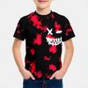 Cartoon Style Short Sleeved 3D Digital Printed Fashion T-shirt for Children Shirt