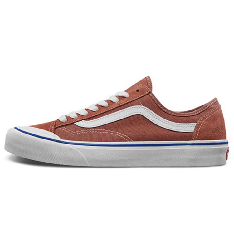 Vans Style 36 Decon Sf Low Top Skate Shoes Unisex Sneakers Orange VN0A3MVLVLA