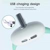 Умный лазерный ошейник с USB-зарядкой, автоматическая игрушка для кошек, регулируемый размер, интерактивный продукт для развлечения кошек