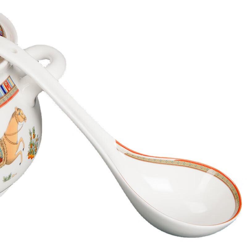 Керамический столовый сервиз Jingdezhen 'Дворцовый горшок', 58 предметов