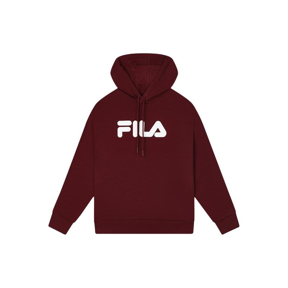 FILA Sweatshirt Unisex Enchanting Pink Wine Red F51U338298F-WI