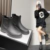 Fashion Short Rain Shoes Women's Versatile Rain Boots Martin Boots Non-slip Water Boots Rain Boots Adult Overshoes Work Shoes