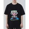 Pink Floyd Dark Side of The Moon Black T-Shirt with Triangular Prism and Earth Design for Music Fans and Casual Wear