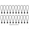 20Pcs Bungee Cord Balls Strap Multifunctional Indoor Outdoor Elastic Tarp Tie for Awing