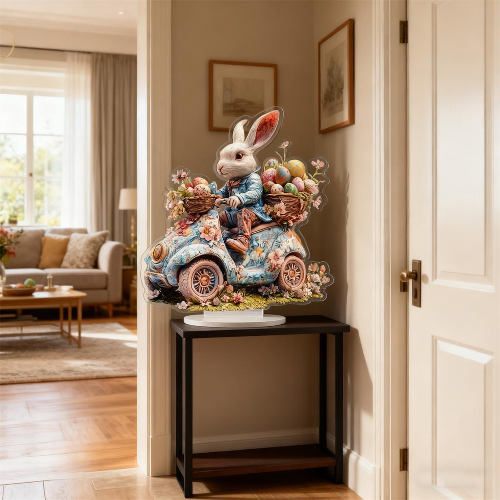 Пасхальное акриловое настольное украшение, Пасхальный декор, Спальня и гостиная, Акриловые декоративные аксессуары, Аксессуары для праздничной атмосферы