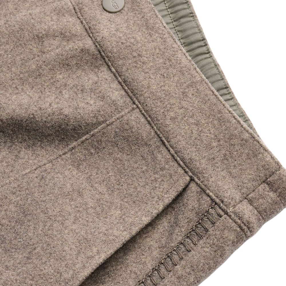 UGG FW25 Button Side Pocket Stitching Long Casual Pants Women Pants 1172214-GRHE