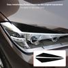 Для BMW X1 E84 2009-2014 2 шт. Пианино Черный Автомобиль Передние Фары Брови Веки Накладка Отделка Автомобиль Внешний Тюнинг Аксессуары