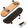 Maple Wooden FingerBoard Mini Finger Boards Sports Skateboard Black Bearings Wheels Kids Game Gift