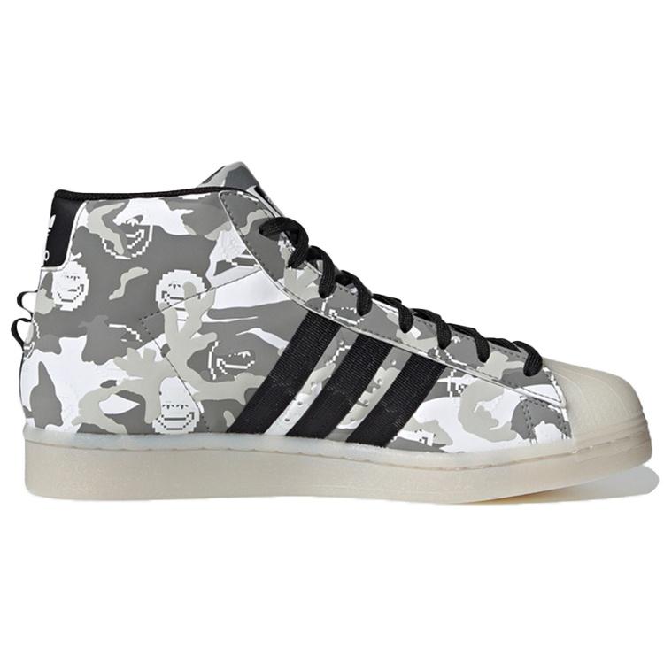 adidas Originals Pro Model 'Черный Белый Серый' Мужские GZ7812