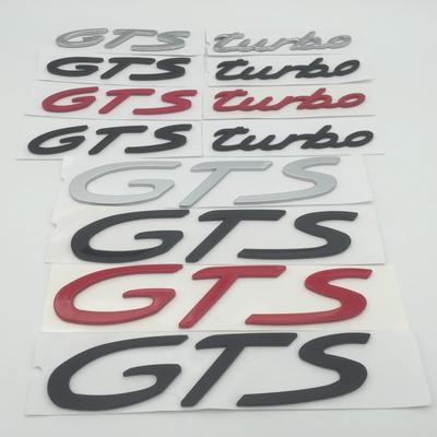 1 шт. 3D ABS высокое качество Turbo GTS автомобильная буква эмблема значок задний багажник наклейка автомобильный стиль авто аксессуары