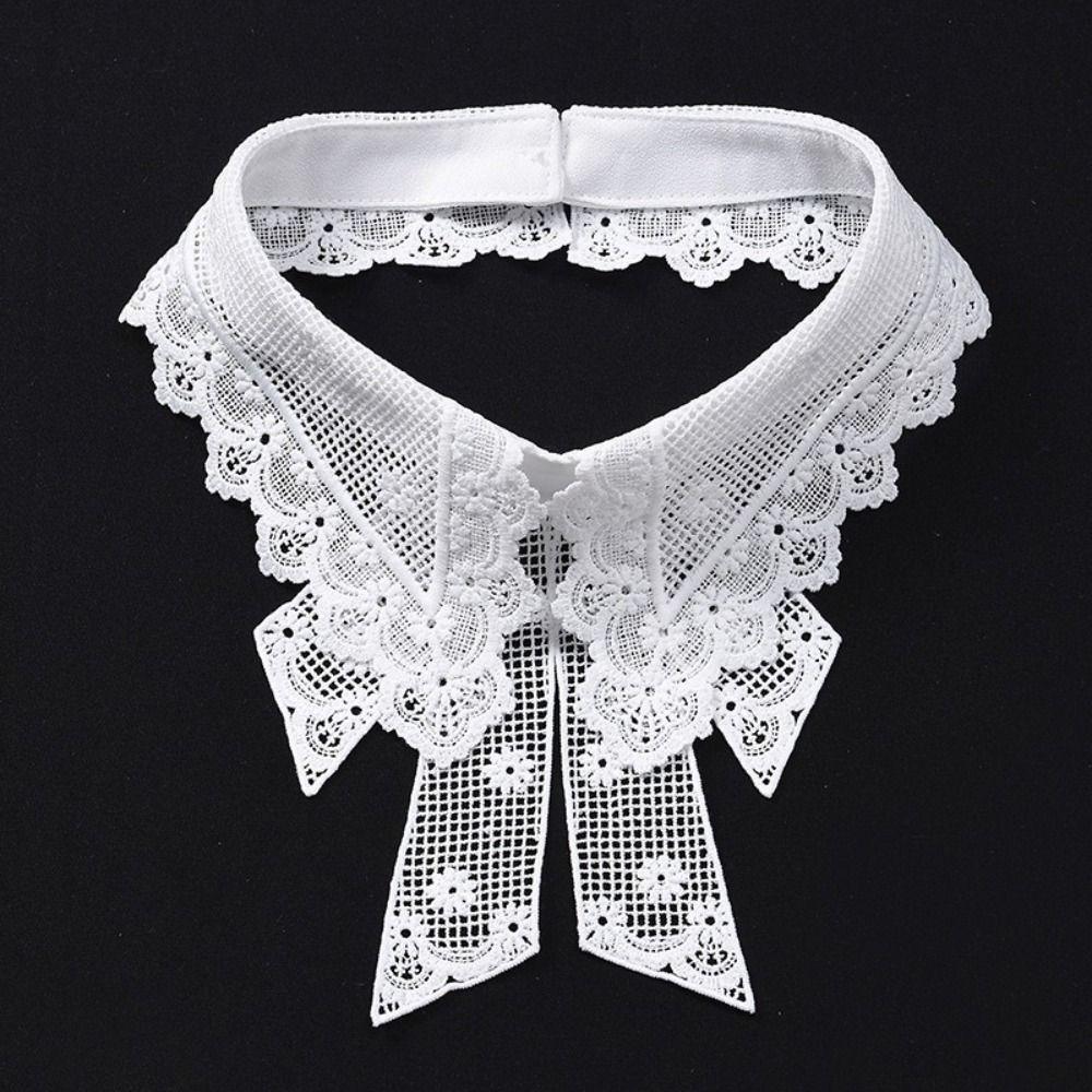 Polyamide Fake Collar DIY Lapel Half Shirt Shawl Wrap Decoration Shawl Wrap Women Girls