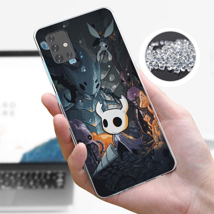 Мультяшный чехол для телефона Hollow Knight для Samsung Galaxy A52 A32 A22 A12 A51 A31 A50S A30S A20S A10S Note 20 Ultra 10 Plus S10 A72 A7
