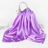 90cm Satin Silk Scarf Soft Head Scarf Luxury Square Neck Scarves  Ladies/Girls