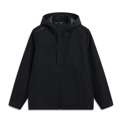 Li Ning Outdoor CF Shell Три в одном Флис Водонепроницаемая Ветрозащитная Устойчивая к УФ-лучам Дышащая Прочная Теплая Куртка Куртка Унисекс AWBV077-3