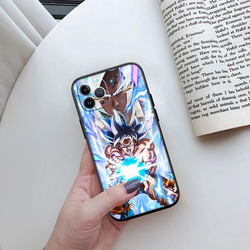 Anime Dragon Ball Goku New High-End Cover Phone Case for iPhone 16 15 14 13 Pro Max Plus Mini