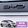 gycsn9 For BYD Dolphin EA1 2022 2023 2024 2025 Styling Plastic Rear Emblem Front Grille Badge High-end Decals Auto Exterior Decoration