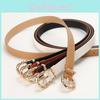Minimalist Ladies Synthetic Leather Belt With Pin Buckle For Daily Jeans And Pants