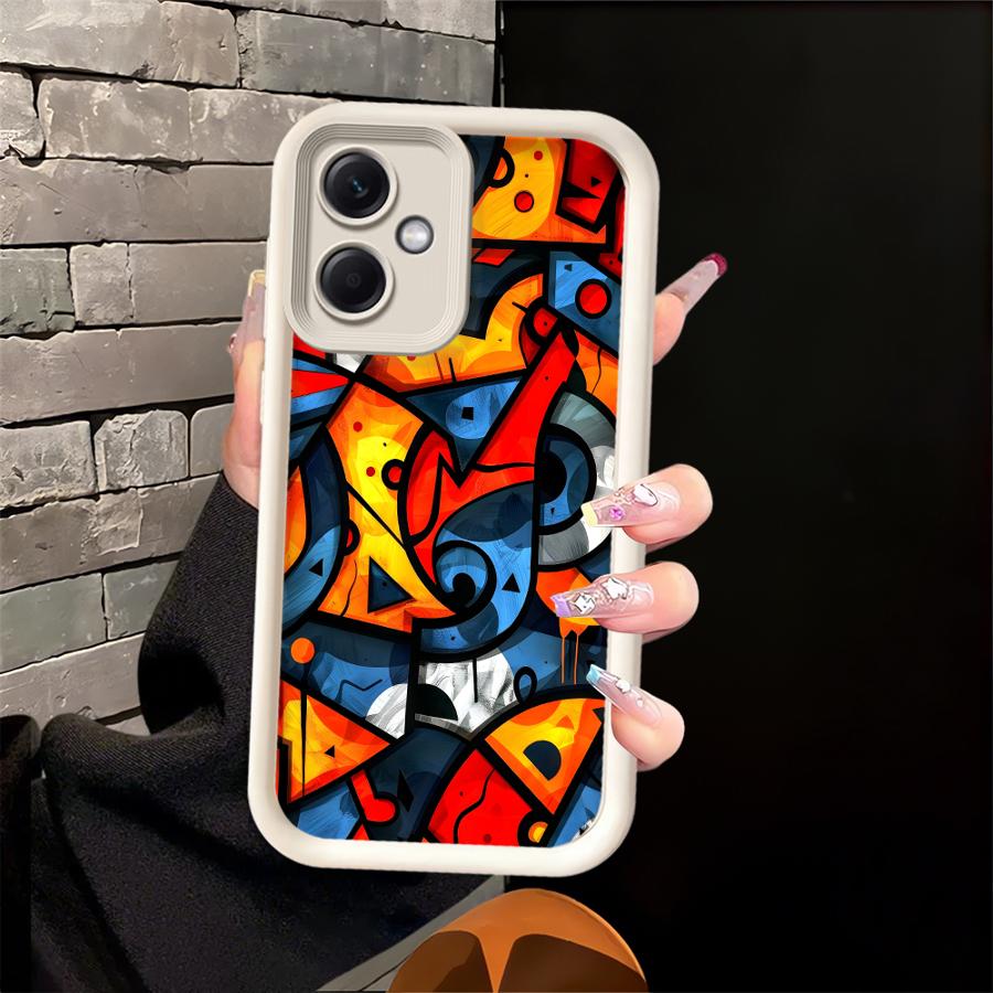 Чехол для телефона для Xiaomi Redmi Note 14 Pro Plus 12s 11s 14C 12C 11 A1 A2 A3 A4 10 12 Note 13 13C Модный граффити-арт