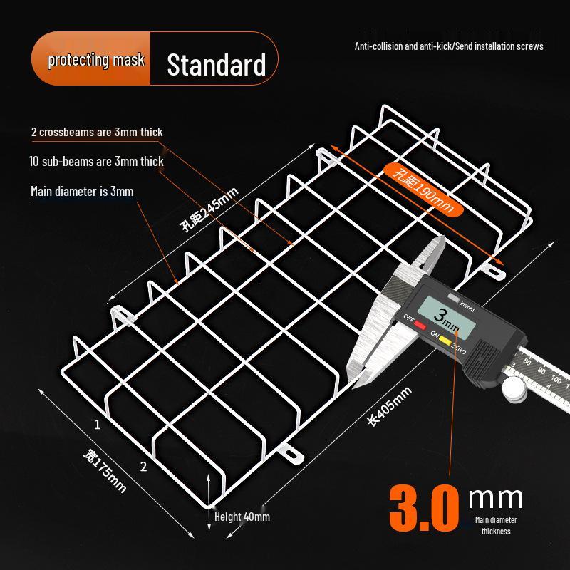 Stainless Steel Protective Net for Fire Exit Light