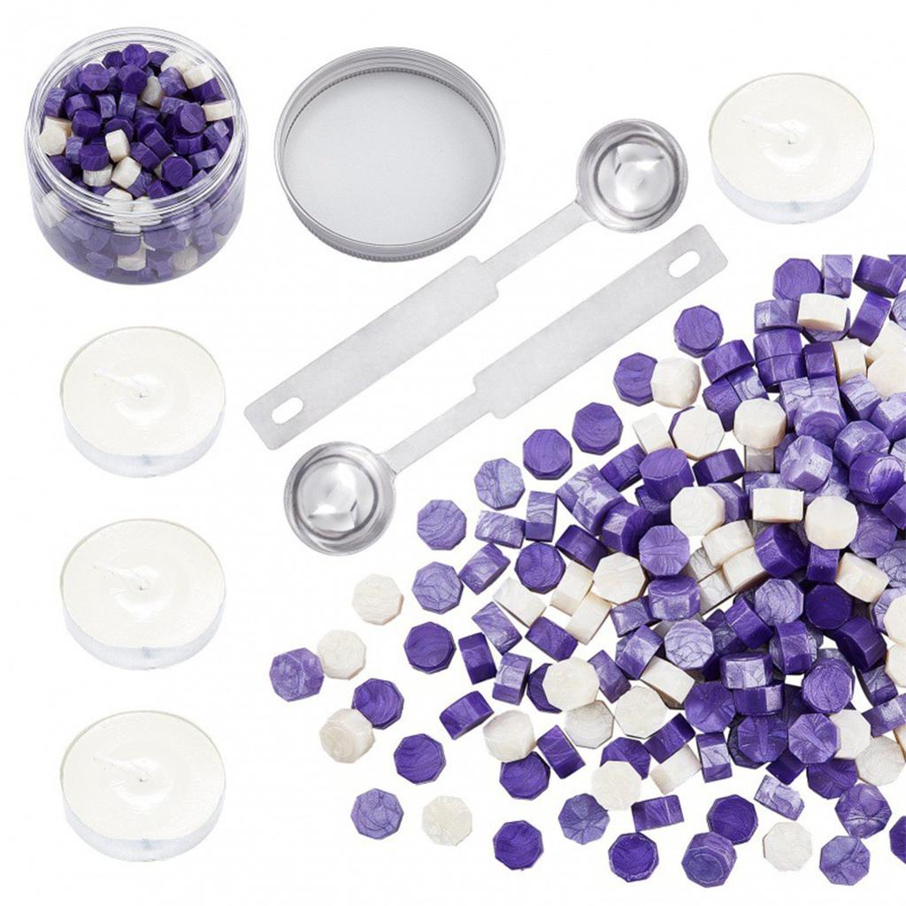 100 шт. Винтажная восковая печать для марок, ретро-печать с бисером, запечатывание макарон, золотая свадьба, день рождения, восковой лак для печатей, лак