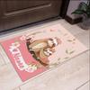 Custom Name Sloth Printed Carpet,Rug for Office Chair Living Room Bedroom Kitchen Room Decor Gifts.