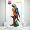 1138PCS Parrot Building Blocks Movable Wings Durable ABS Creative Desk Decor Educational Toy Gift for Kids Adults Birthday
