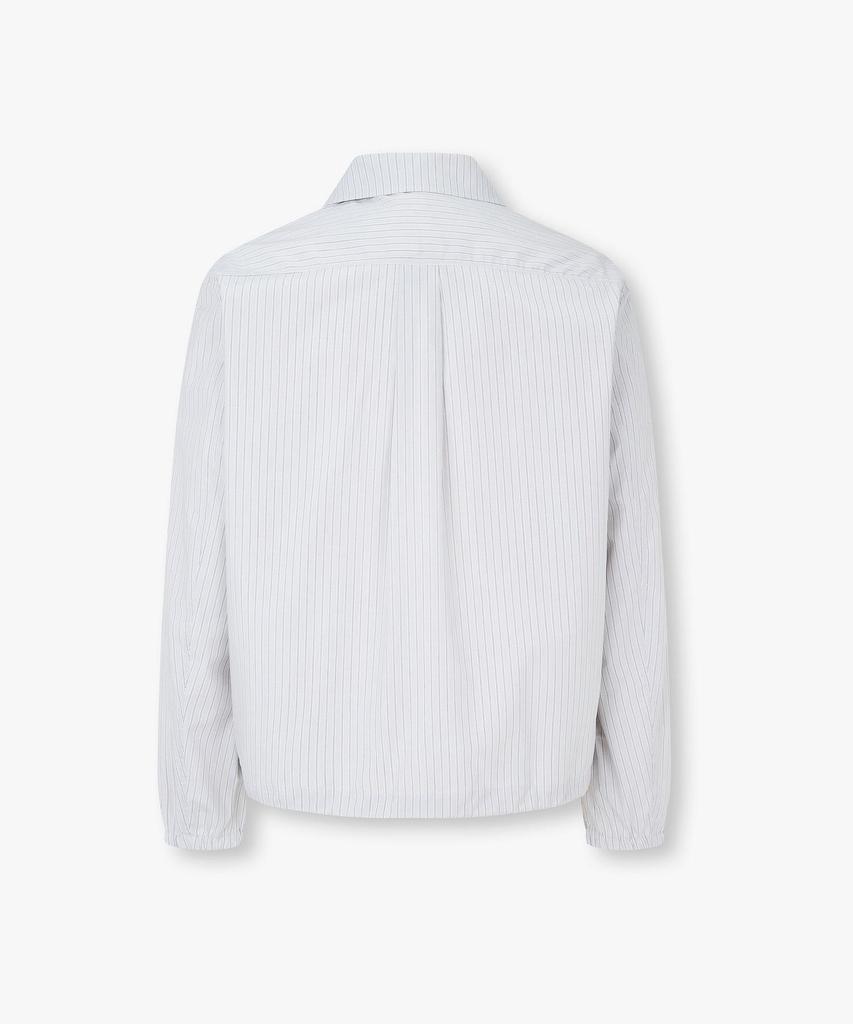 Man On The Boon Light Cotton Coach Jacket_Grey 4716109019