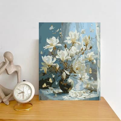 Yousheng 1 набор для взрослых DIY набор для масляной живописи с деревянным мольбертом DIY набор для рисования по номерам набор для развития практических способностей