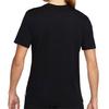 Nike T Shirts Men's Black Crew Neck Moderate Straight Fit DH7445-010