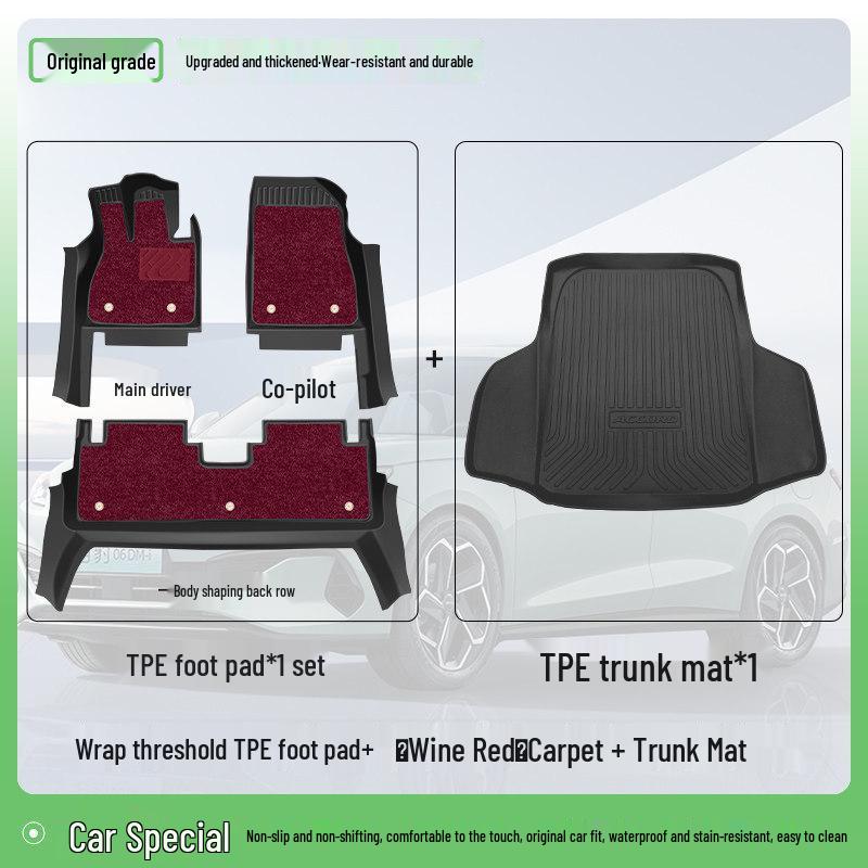 Полные коврики TPE для пола BYD Seal 06 EV 2025 года