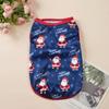 Christmas Dog Clothes New Year Festival Costume For Small Dogs Cats Funny Puppy Vest Shirt Pullover French Bulldog Pet Apparel