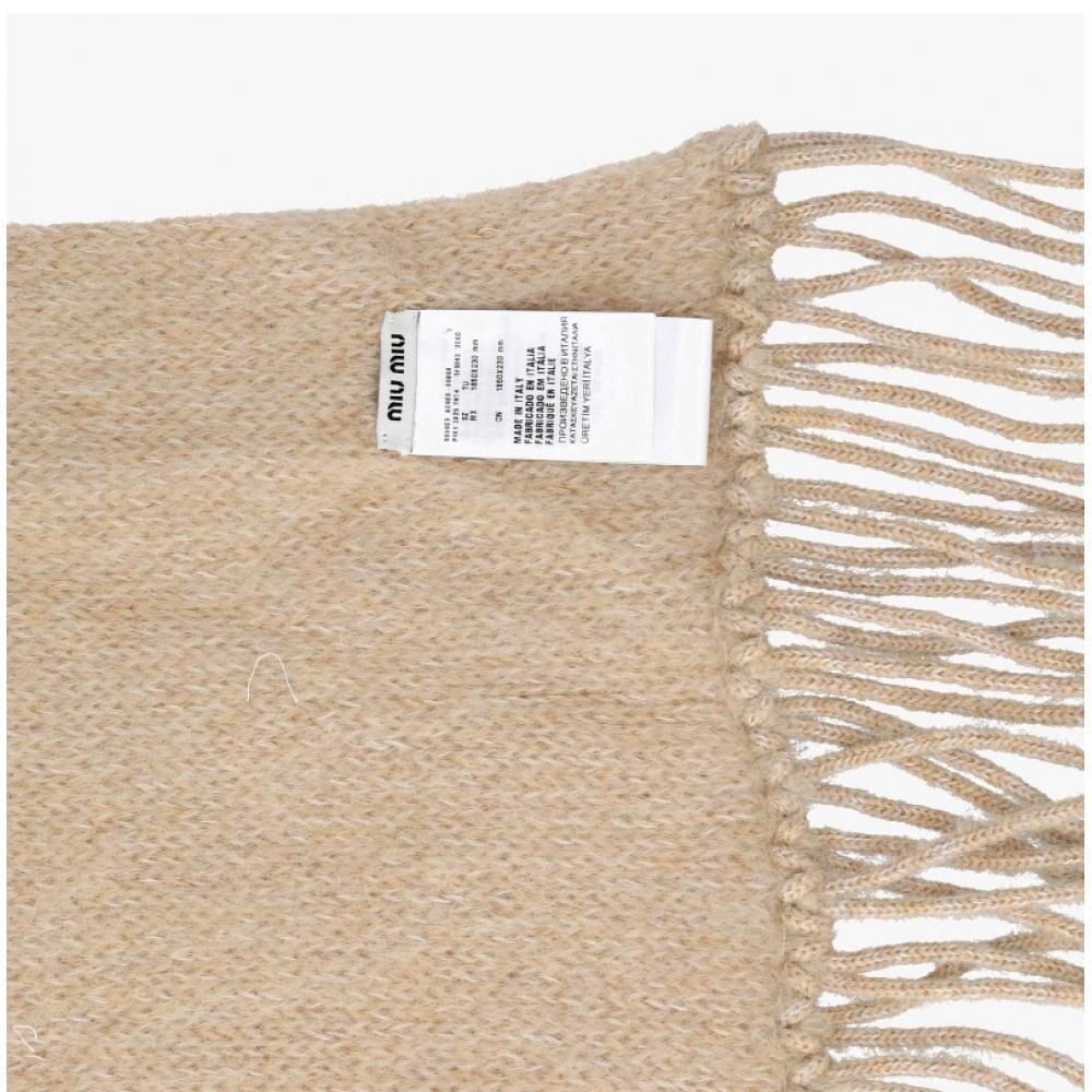 Miu Miu Mohair Scarf 5fs062 2cqd F0018
