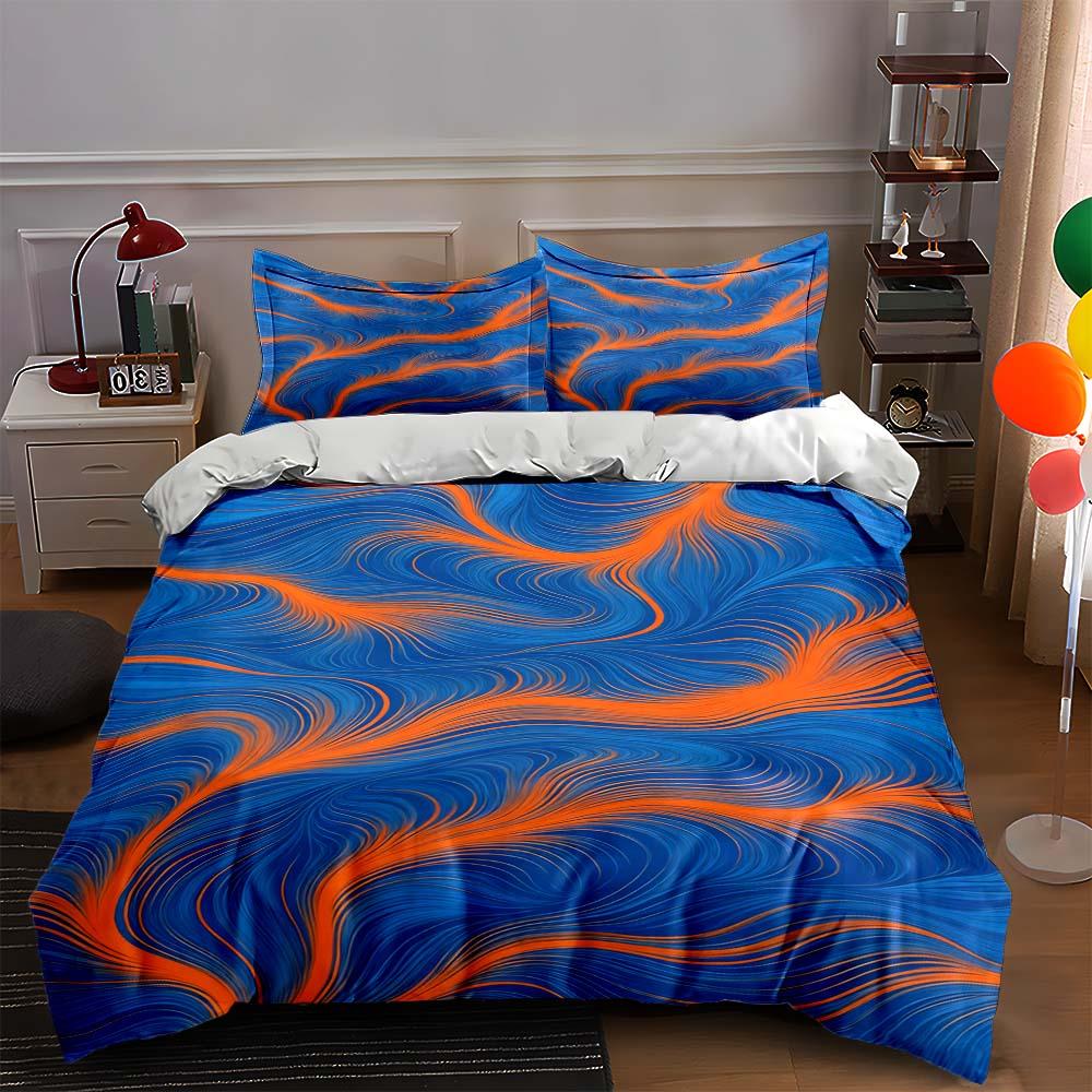 Swirling, vibrant, dynamic. Bedding Duvet cover sets Duvet covers Pillowcases gifts (1 * Duvet Cover 2 * Pillowcases, without duvet insert)