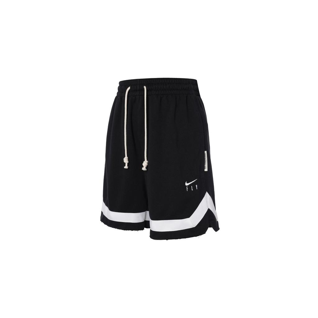 Nike Swoosh SS24 Swoosh Fly Быстросохнущие Цветной блок Принт с логотипом в виде букв Эластичный пояс Свободные баскетбольные шорты Женские шорты Черные FN0149010