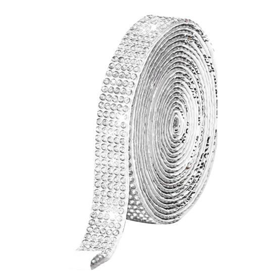 1 рулон 90 см ленты со стразами самоклеящиеся блестящие искусственные кристаллы декоративные ленты одежда