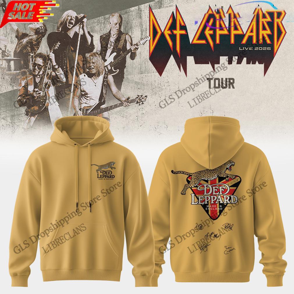 Худи с 3D-принтом Rock Band Def Leppard Live 2027 Мужские Женские Модные Худи Толстовка Унисекс Пальто Женские Свитшоты Мужская Одежда Тур
