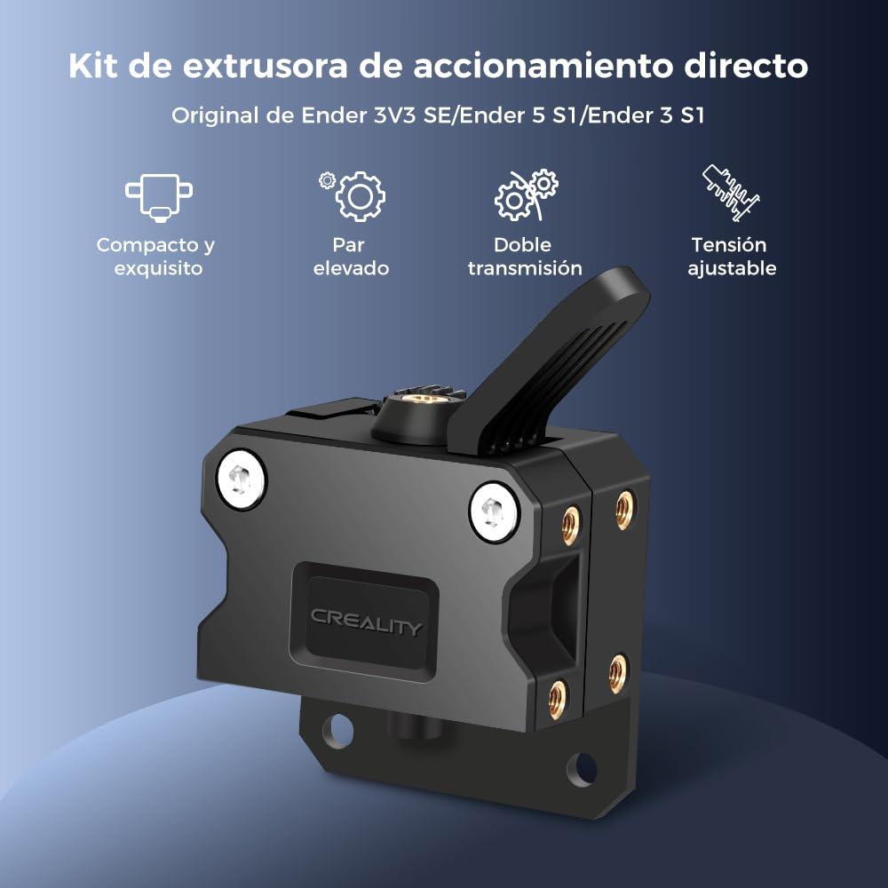 Creality 3D Ender-3 V3 SE/KE Extrusion Kit Extrusion Mechanism Kit Direct Extruder black Plastic Ender-3 S1/Ender-5 S1/3v3SEKE