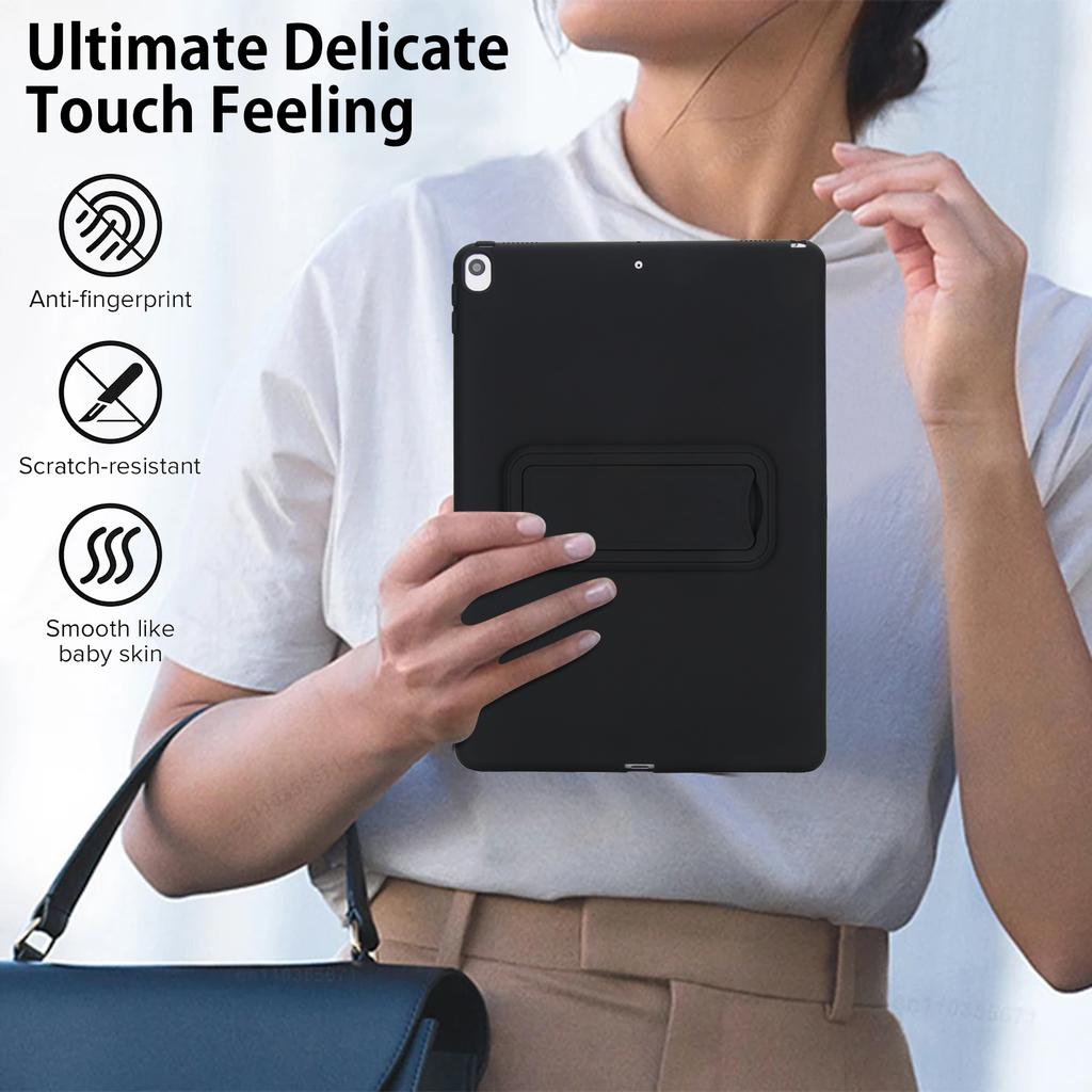 Для iPad Air 10,5 дюйма (2019) Чехол из ТПУ+ПК, приятный на ощупь, с подставкой, чехол для планшета