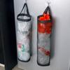 Держатель для домашней сумки для продуктов, настенное крепление, держатель для пластикового пакета, диспенсер, подвесной мешок для хранения мусора, кухонный органайзер для мусора