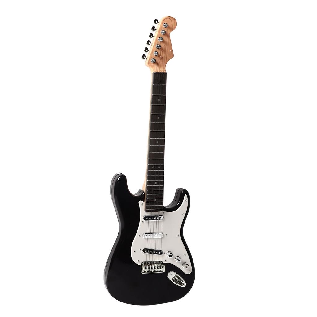 Детская электрогитара 6 струн имитация музыкального инструмента детская гитара музыкальная игрушка с регулируемым