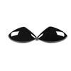 For Alfa Romeo Stelvio 2017-2024 ABS Carbon Fiber Car Outside Rearview Mirror Decorative Cover Trim Stickers Car Accessories