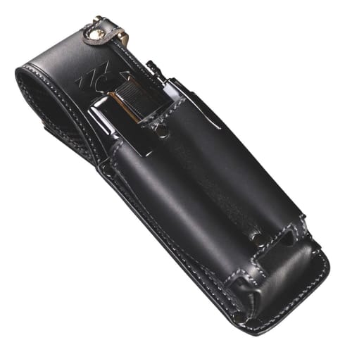 Fujiya Cutter Marker 2-Tier Holder, Black and Gold, Light PU Leather Series, AH-13BG